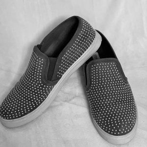 Steve Madden Studded Sneaker Excitt Grey